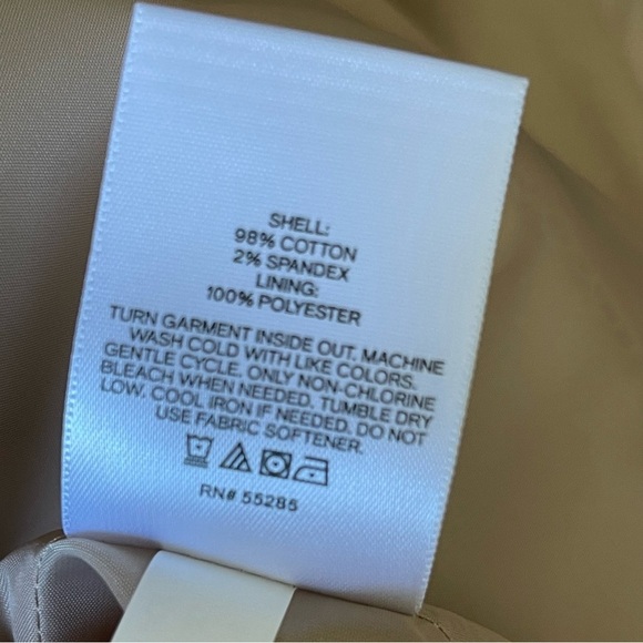 Express Double Breasted Trench Coat Women’s Size XL Adjustable Cuffs Classic - Picture 8 of 8